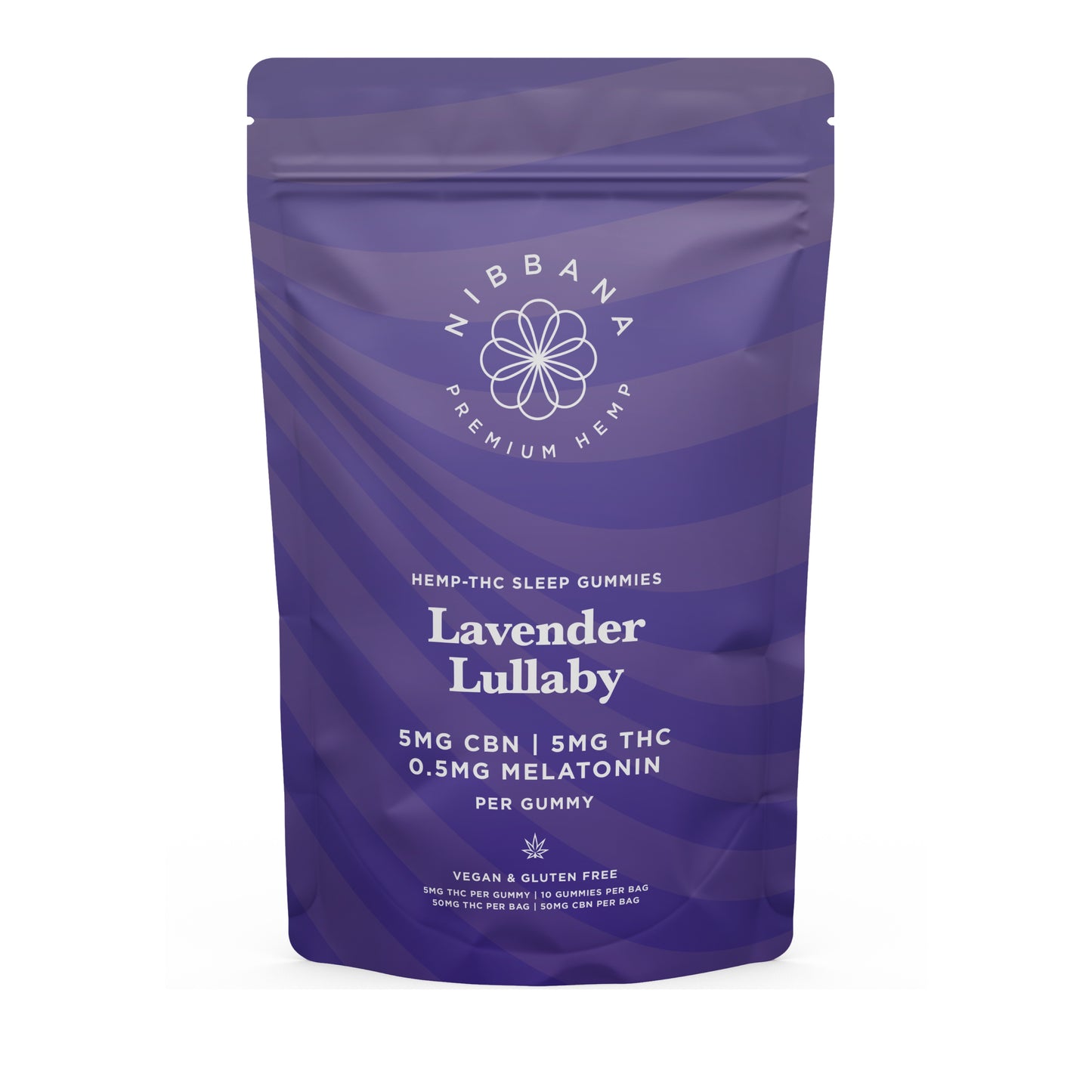 Lavender Lullaby THC Gummies - 10 Counts