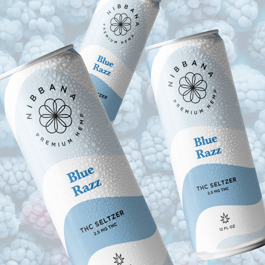 Blue Razz THC Seltzers