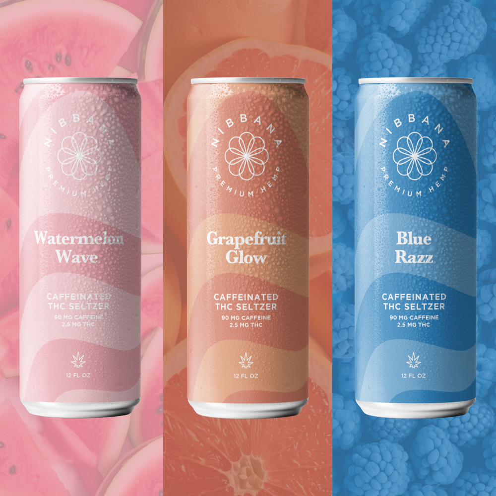 THC Seltzers Caffeine Pack