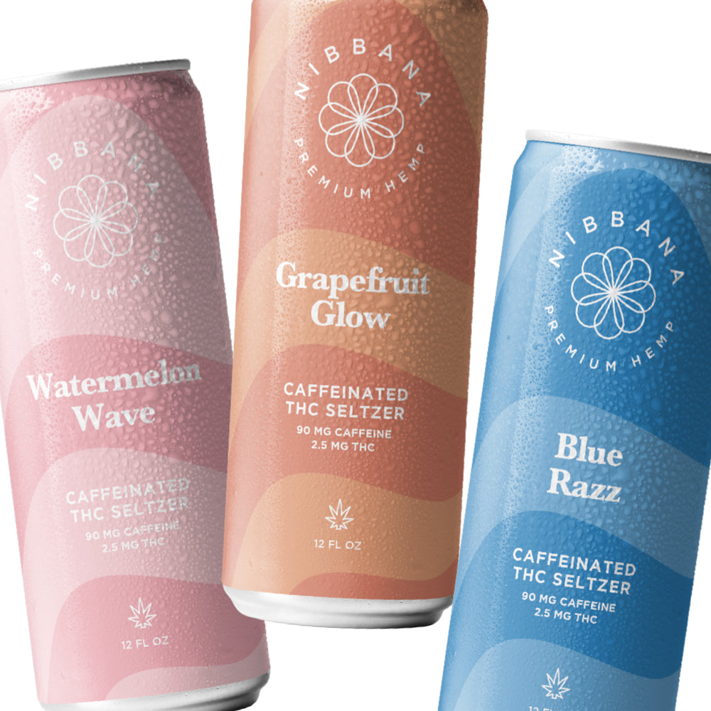 THC Seltzers Caffeine Pack