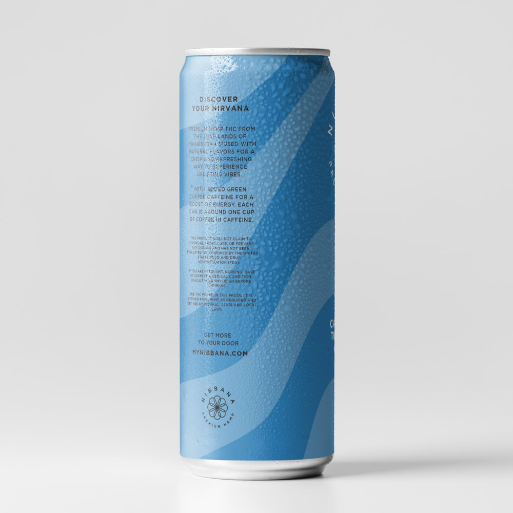 Blue Razz Caffeinated 4 Pack