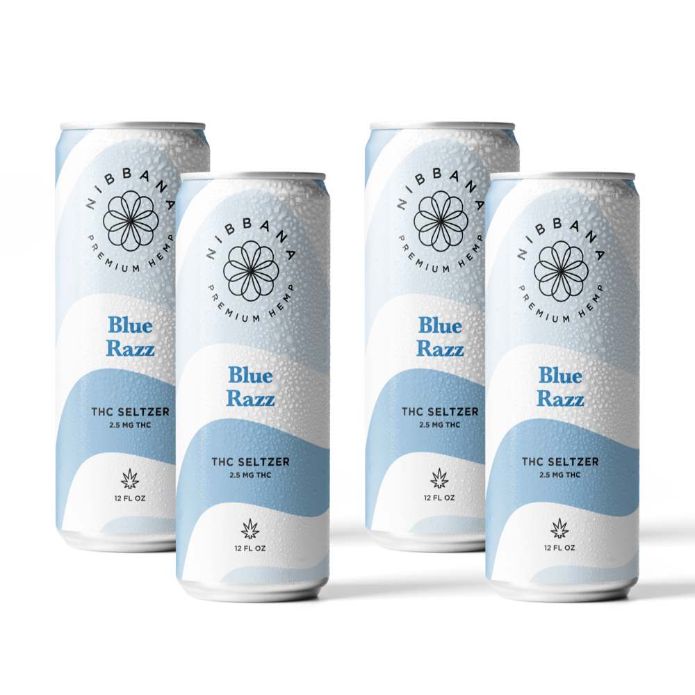 Blue Razz THC Seltzers